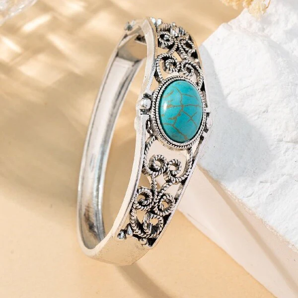 Alouette Vintage Crest Bracelet | White Gold - Image 2