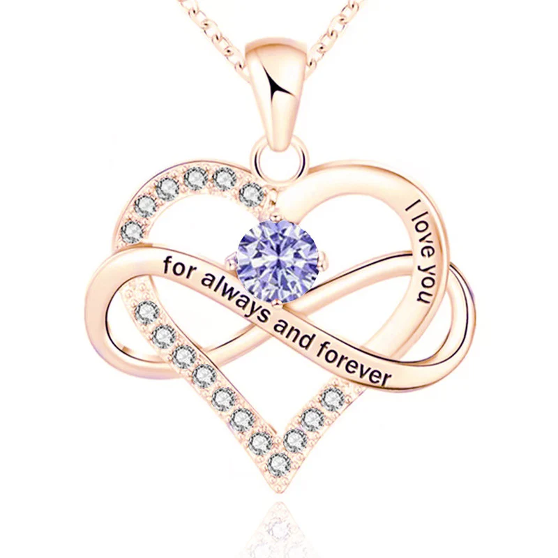 Always and Forever Birthstone Necklace - Image 30