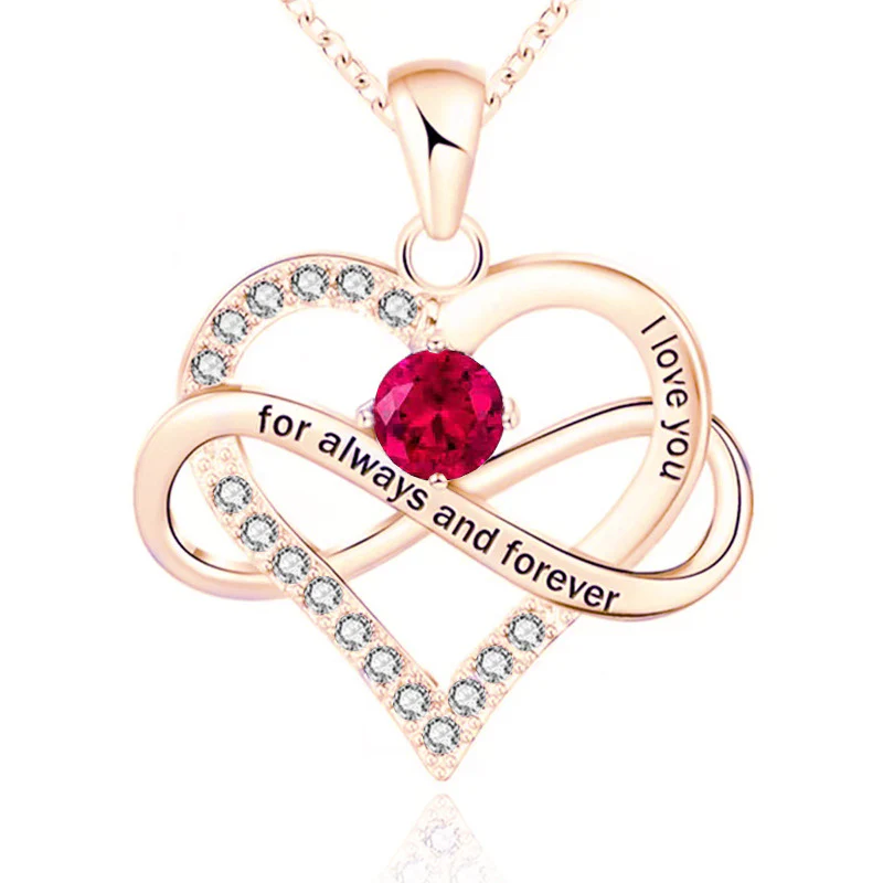 Always and Forever Birthstone Necklace - Image 31