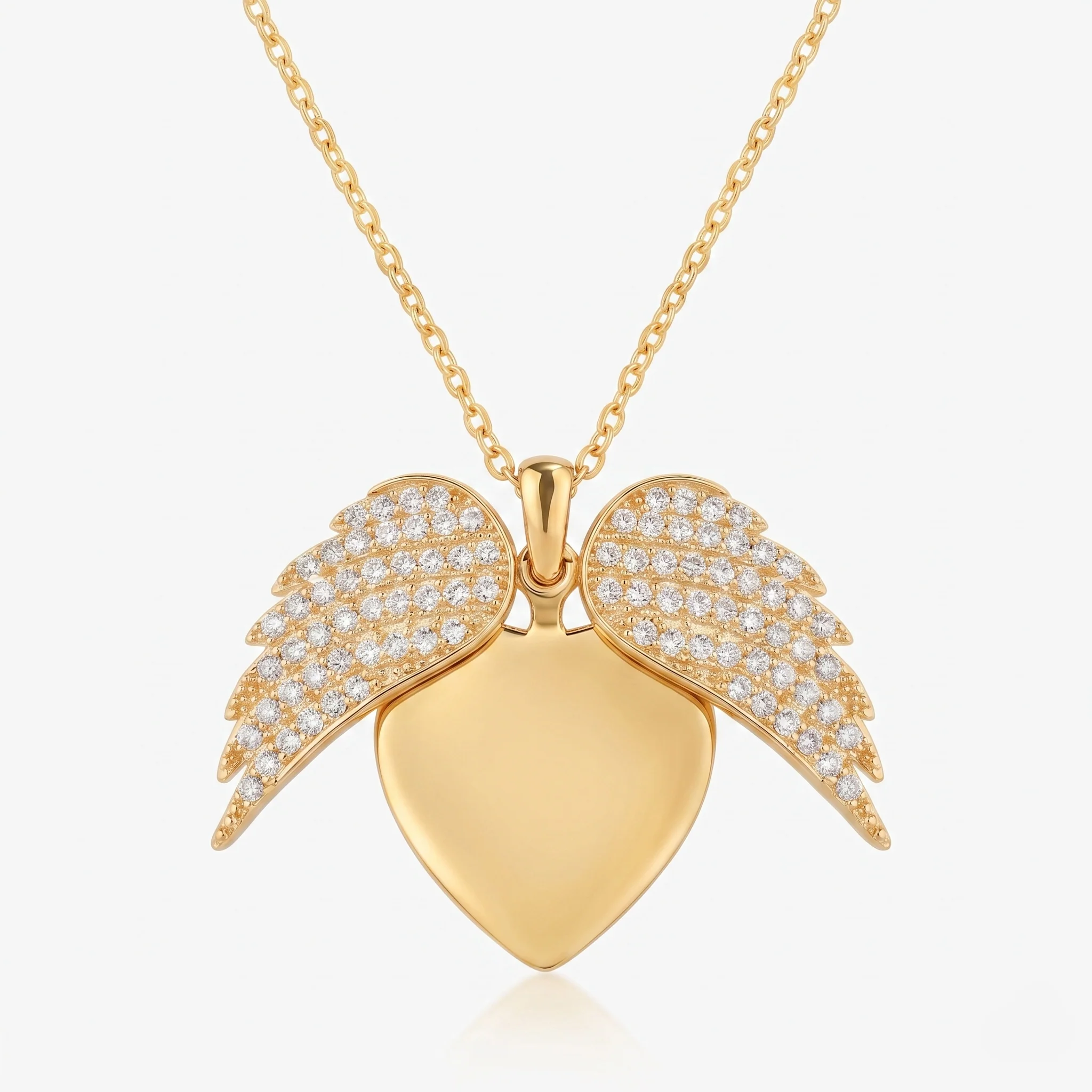 Angel Wings Necklace | Gold - Image 2