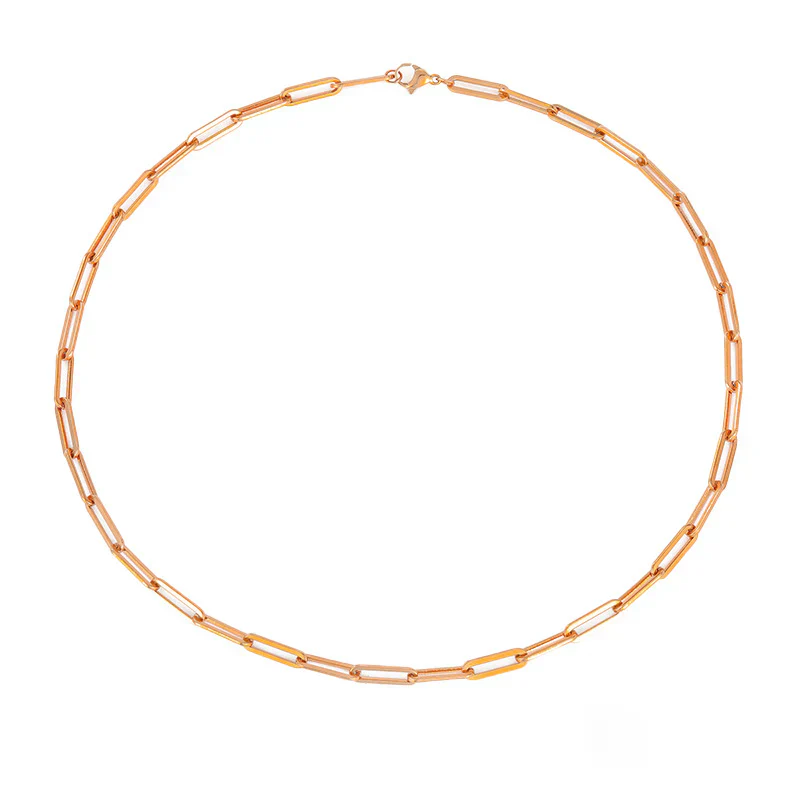 Archen Elegant Chain Necklace | White Gold - Image 3