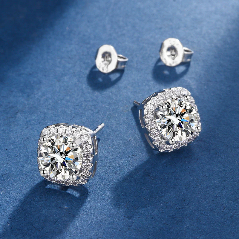 Aria Square Radiant Set | White Gold - Image 3
