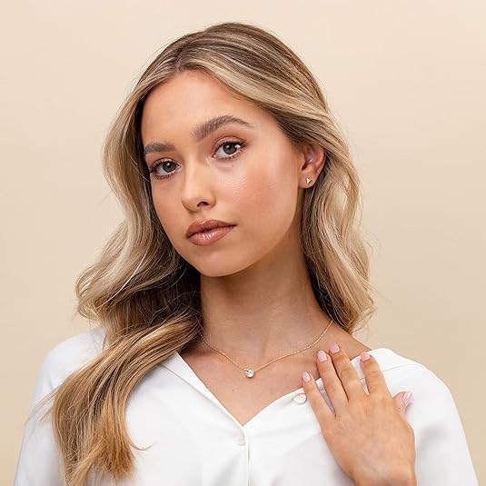 Aurora Crystal Necklace | Gold - Image 3