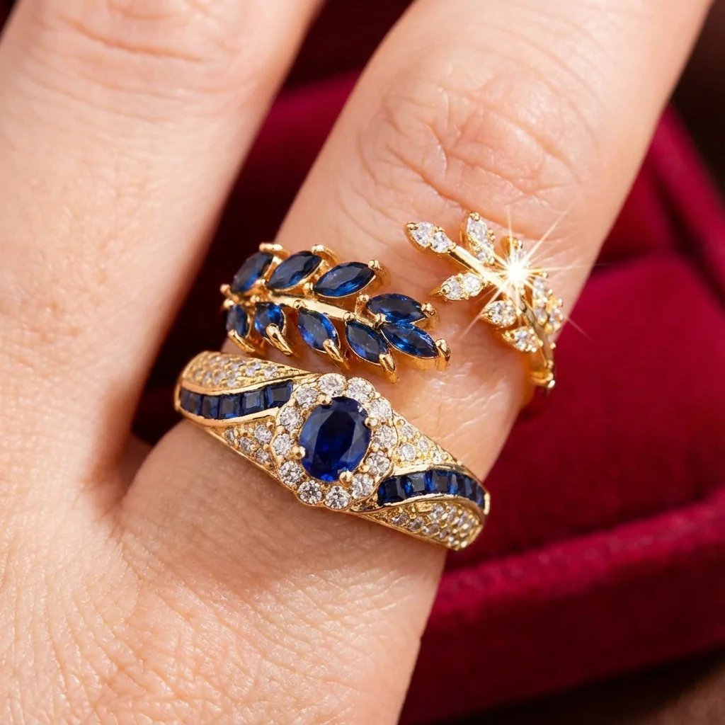 Avelisse Moraziel ringset | Gold - Image 3