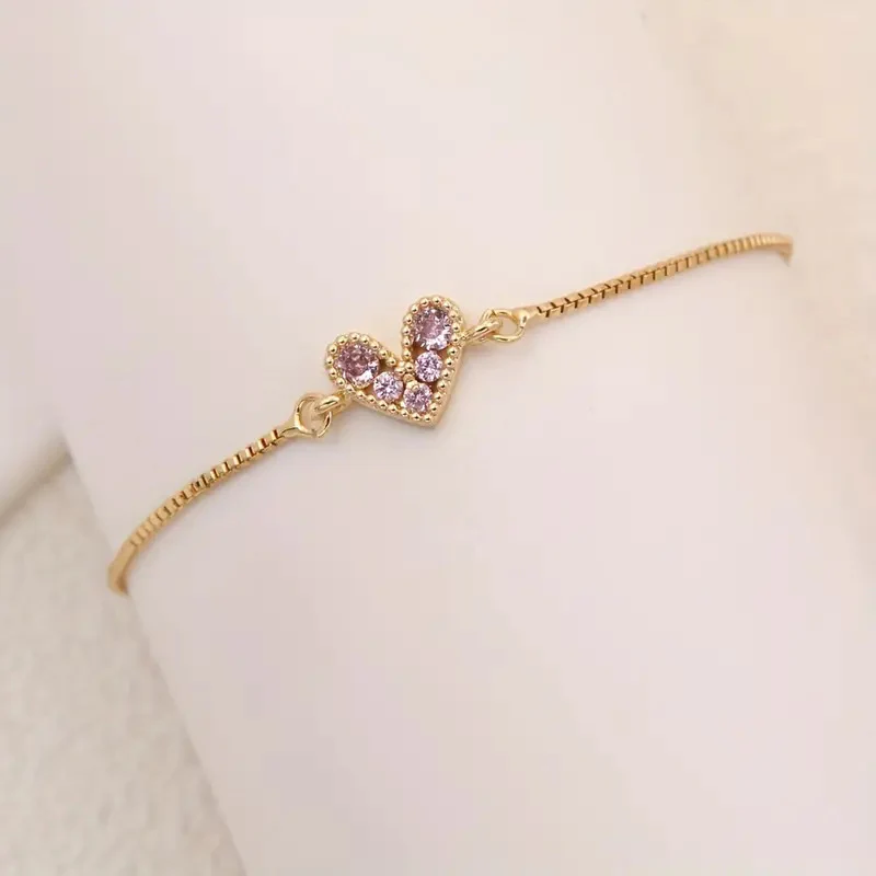 Blush Love Bracelet | Gold - Image 3