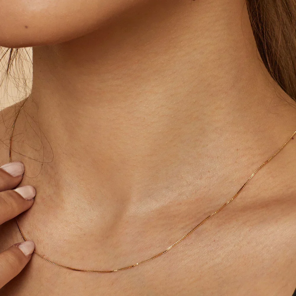 Bodega Box Necklace | Gold - Image 2