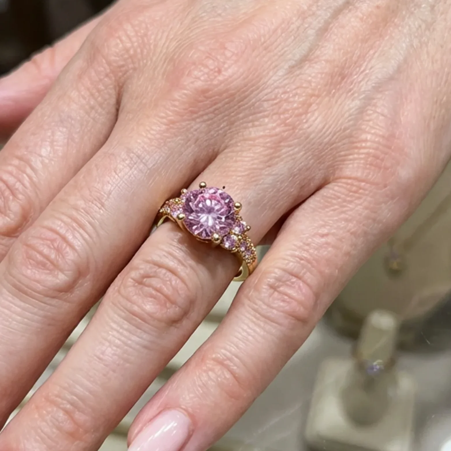 Celia Rosette Ring | Gold - Image 2
