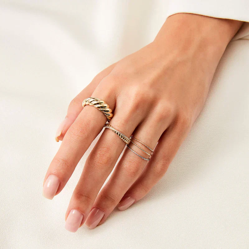 Croissant Ring | Gold - Image 2