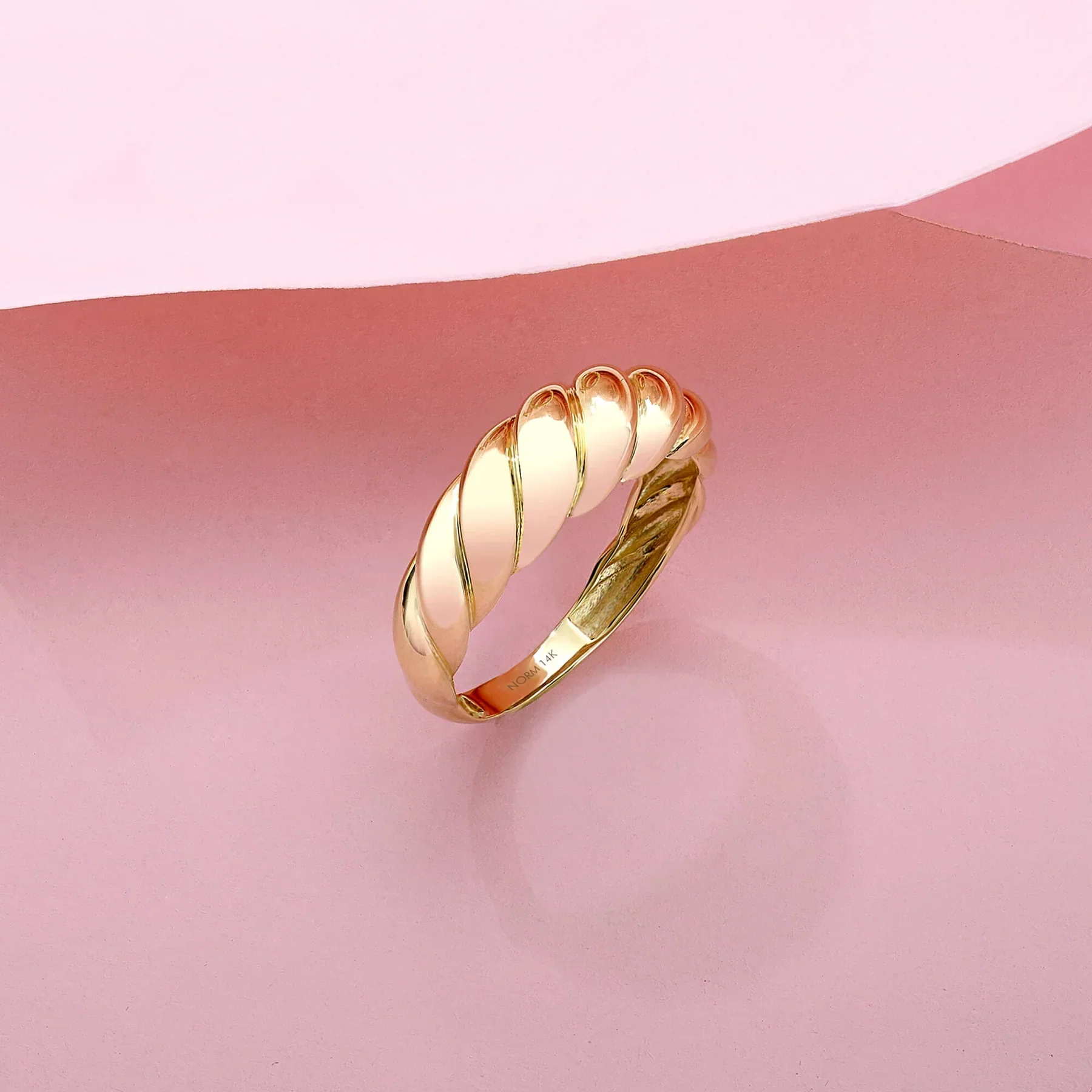 Croissant Ring | Gold - Image 5
