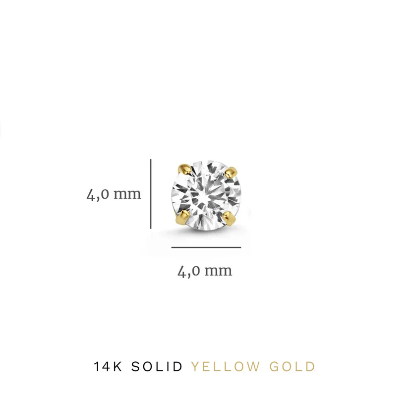 Dara Brillane Stone Earrings Set | Gold - Image 9