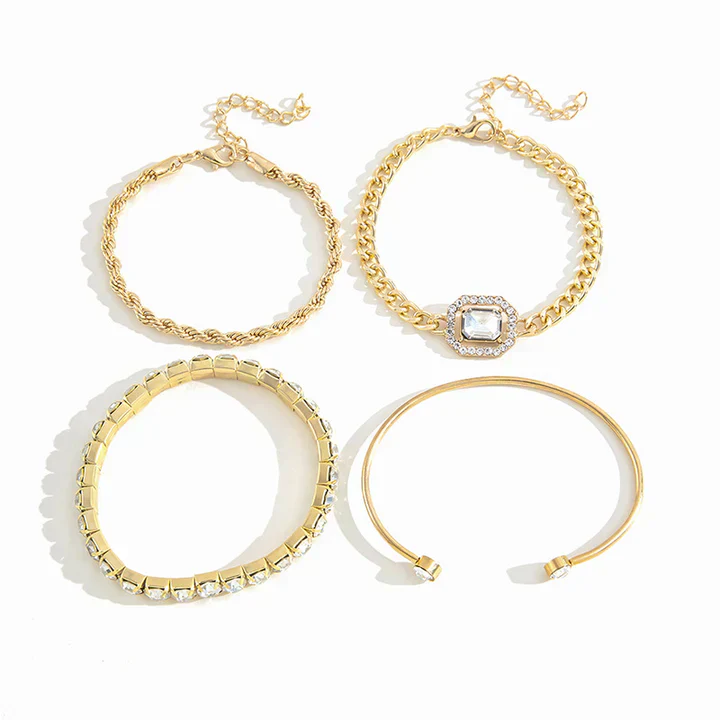 Domitia Calvina Bracelet Set | Gold - Image 3