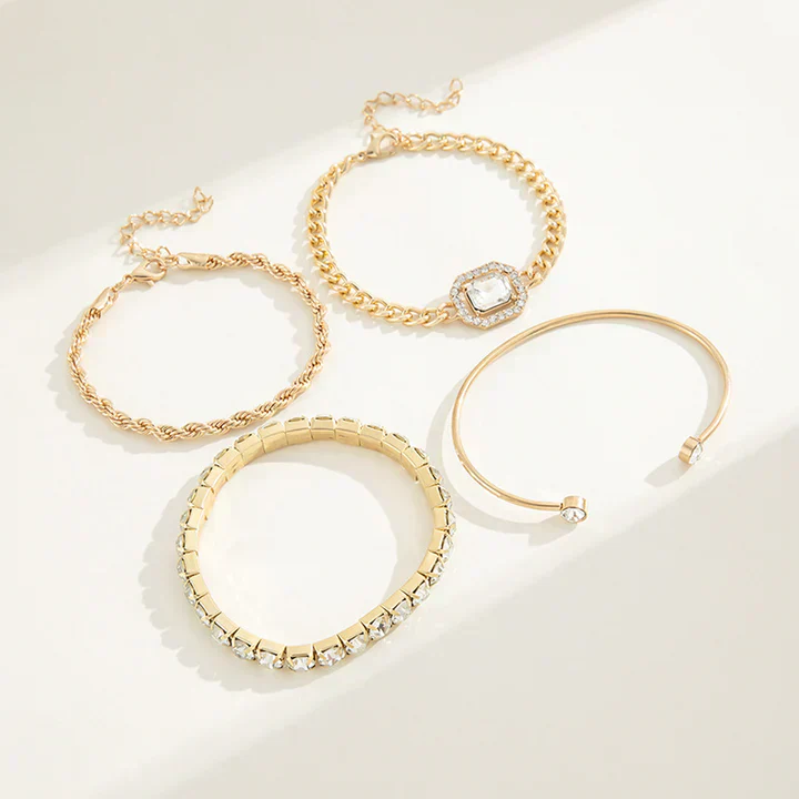 Domitia Calvina Bracelet Set | Gold - Image 4