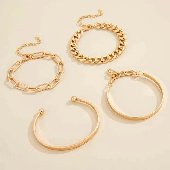 Elan Mercer Bracelet Set | White Gold - Image 3