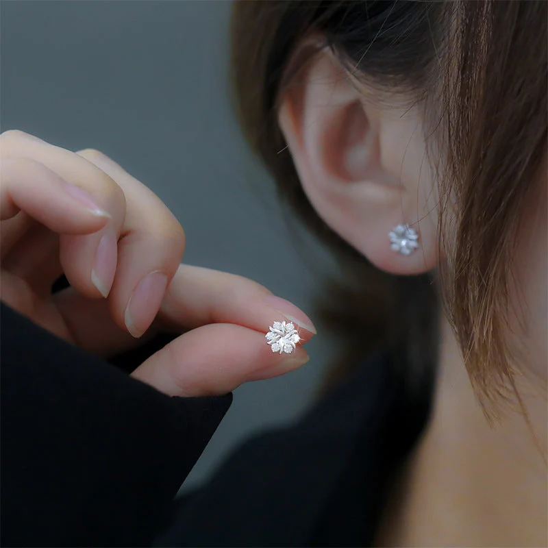 Camille Earrings | White gold - Image 2