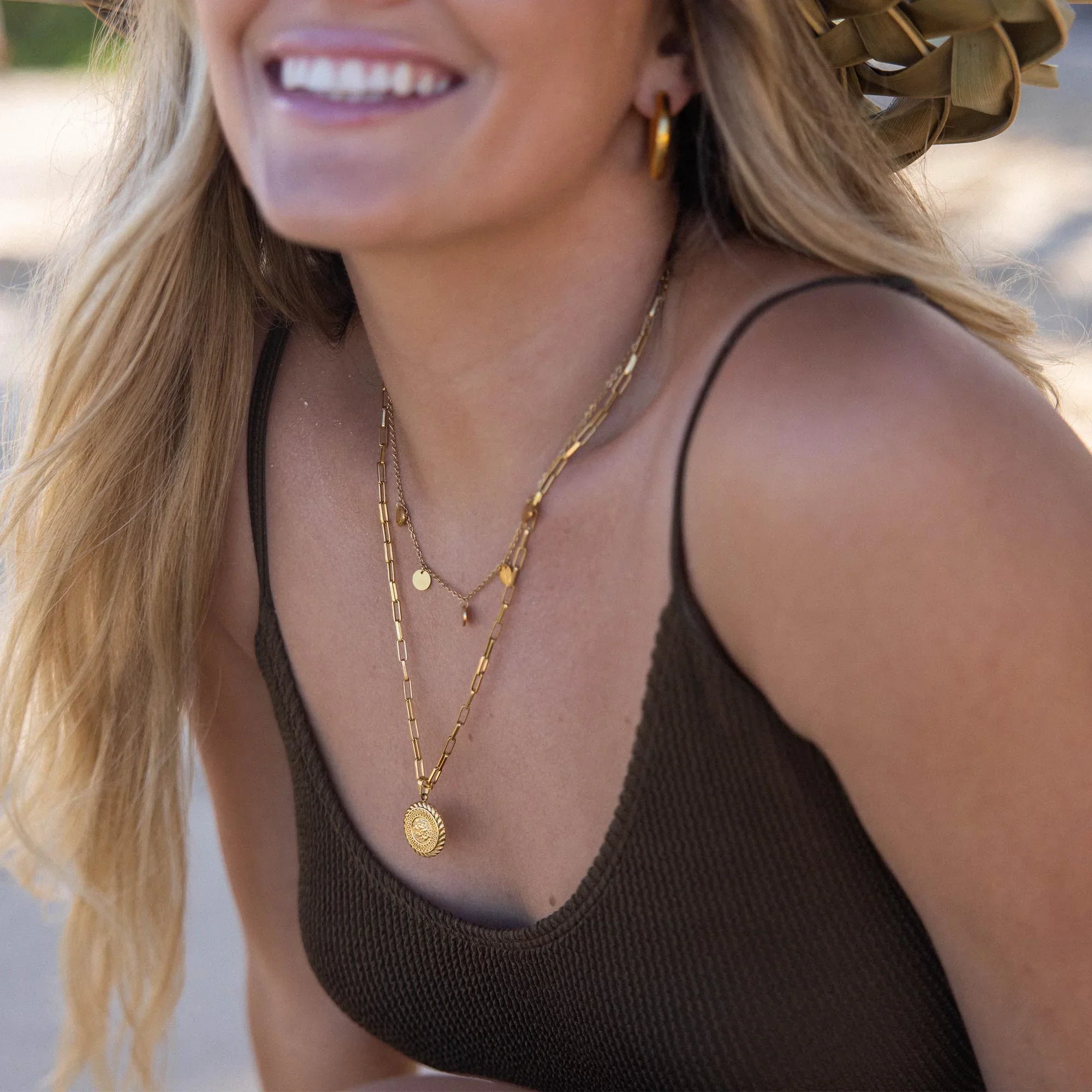 Funky Buddha Necklace | Gold - Image 2