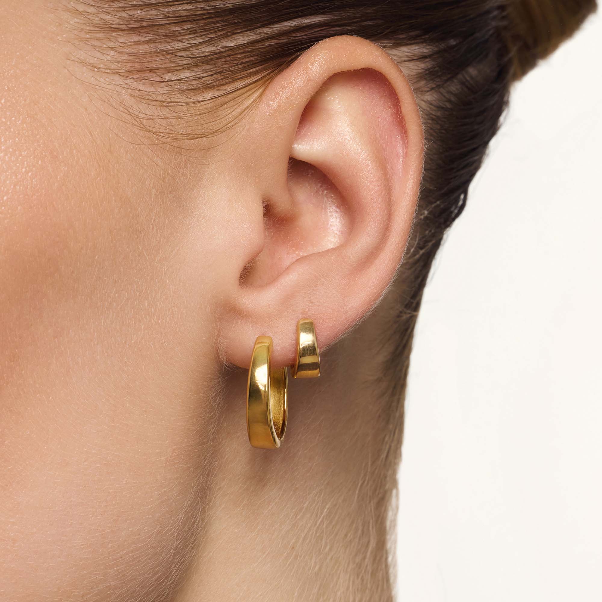 Gia Hoops | Gold - Image 2
