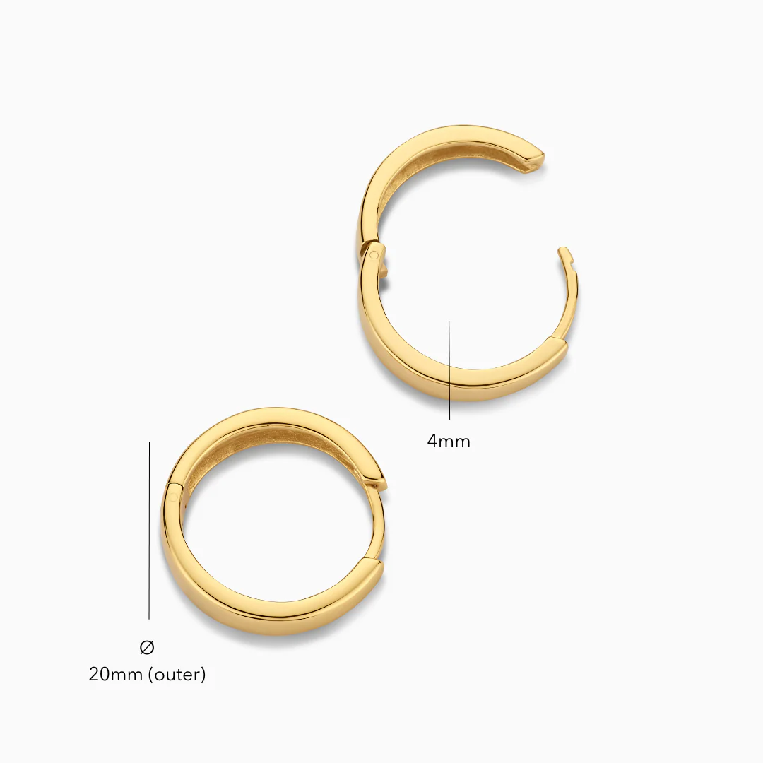 Gia Hoops | Gold - Image 6