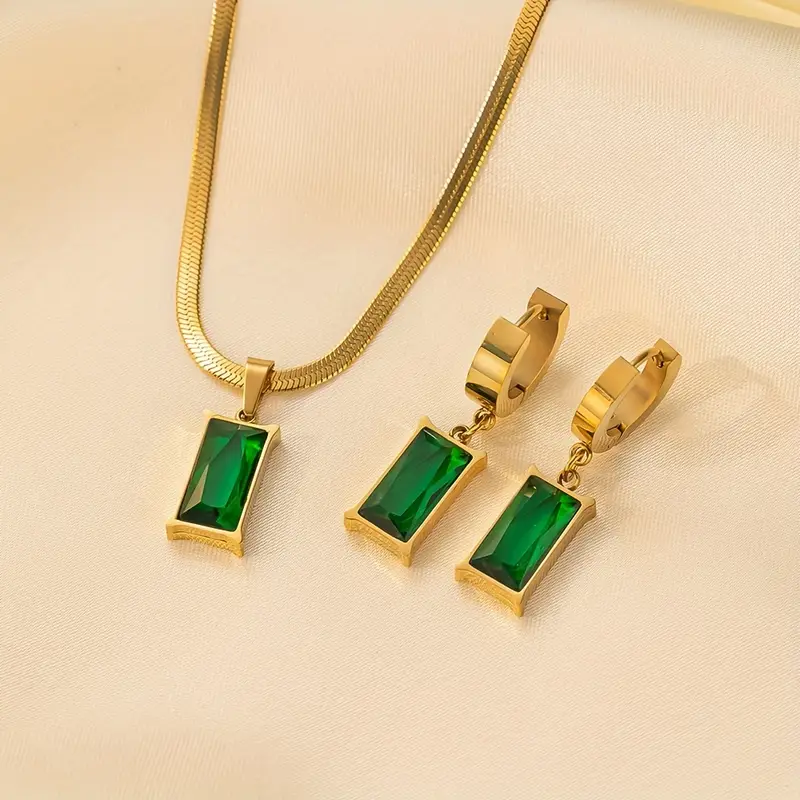 Iselotte Verdain Jewelry Set | Gold - Image 2