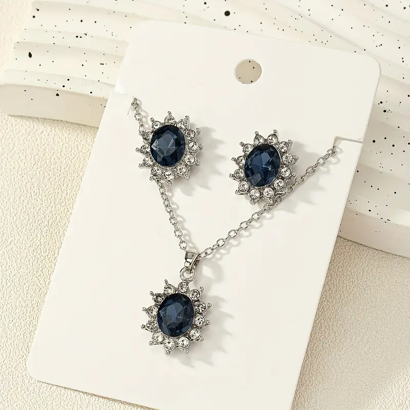 Katya Azuryn Jewelry Set | White Gold - Image 2