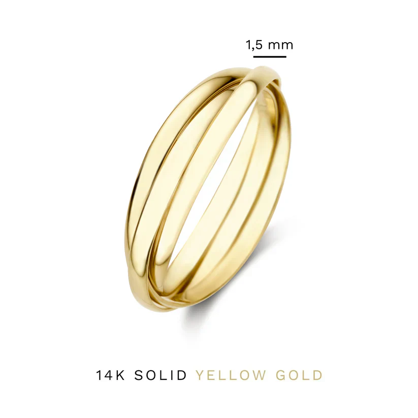 Léna Trielle Ring | Gold - Image 5