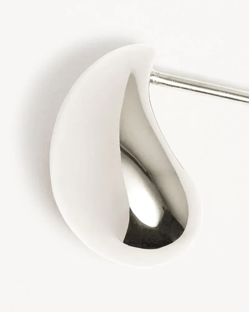 Mato Drop Earrings | White Gold - Image 2