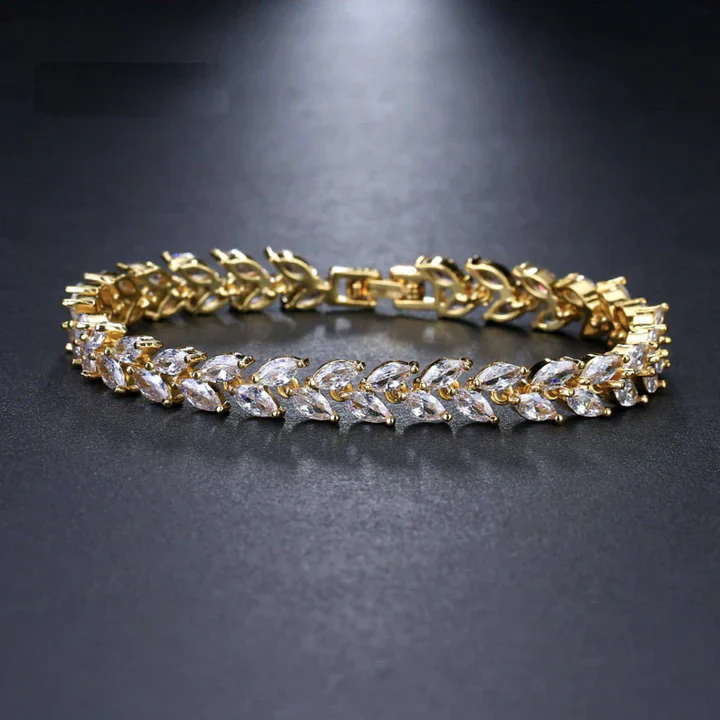 Nemorina Foliora Bracelet | White Gold - Image 2