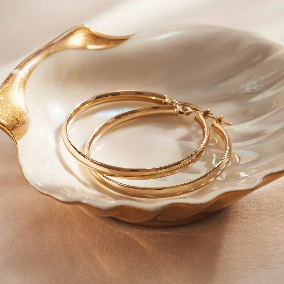 Noa Serane Earrings | White Gold - Image 4