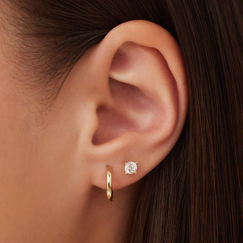 Nora Gilda Earrings | Gold - Image 2