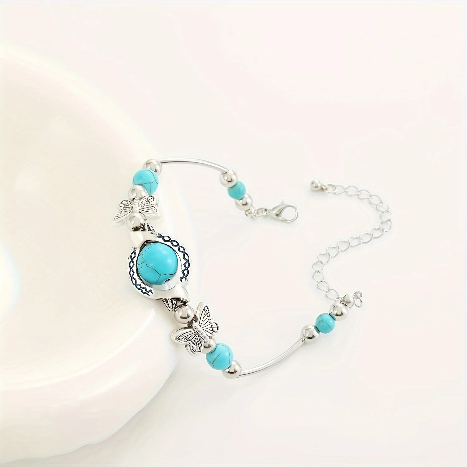 Oasis Butterfly Drift Bracelet | White Gold - Image 5