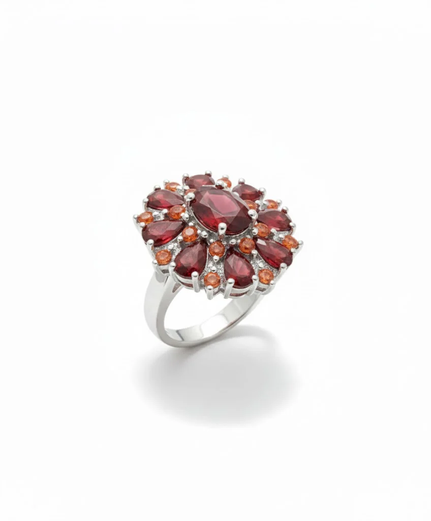 Scarlet Petal Ring | Gold - Image 2