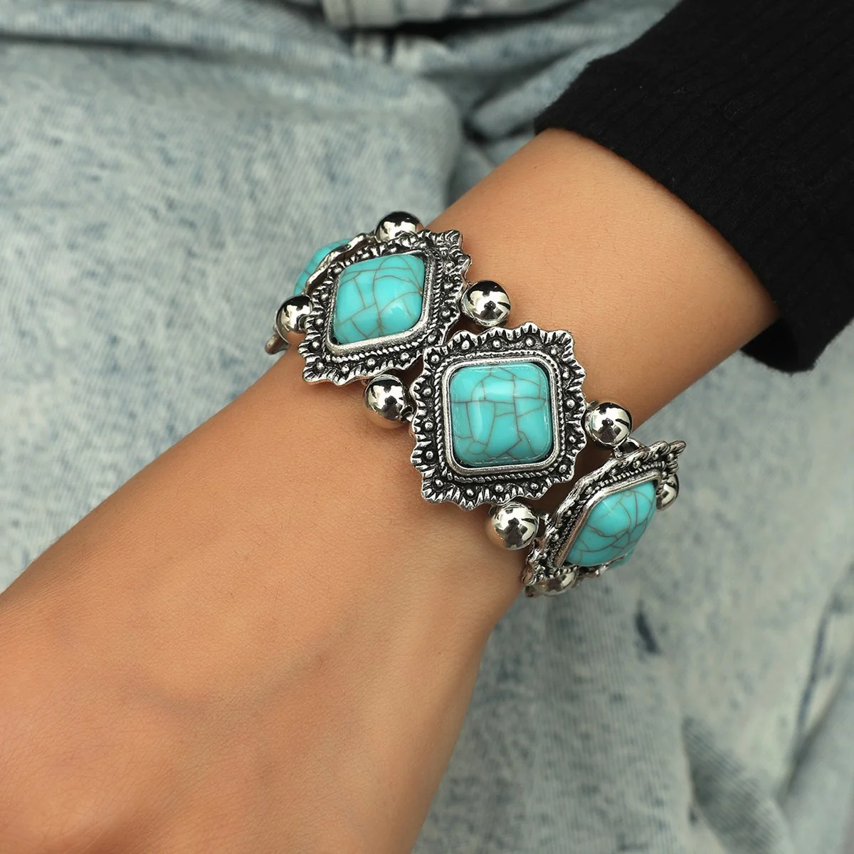 Sedara Relic Bracelet | White Gold - Image 2