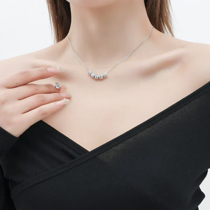 Serena Granata Necklace | Gold - Image 3