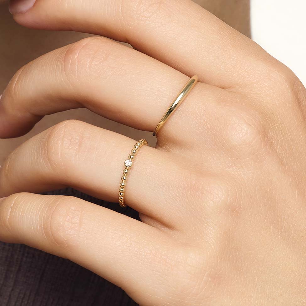 Slim Dome Ring | Gold - Image 2