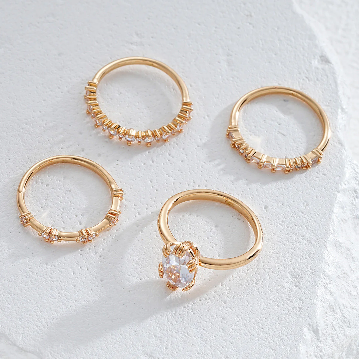 Solène Viremont Ring Set | Gold - Image 3