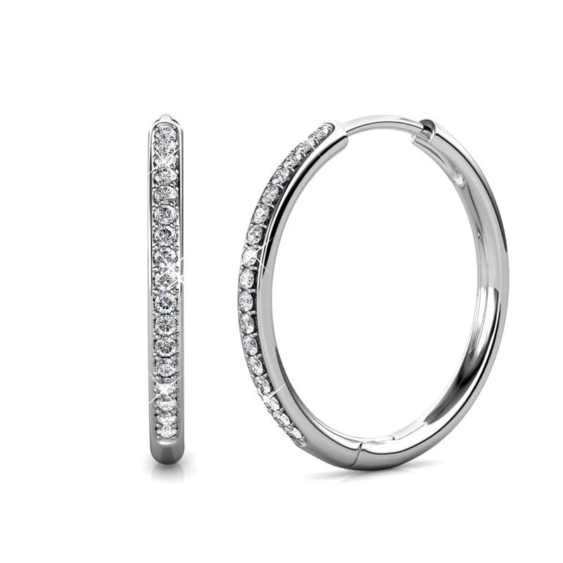 Sorel Pave Earrings | Gold - Image 2
