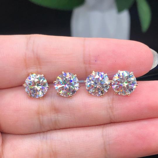 Tera earrings | White Gold - Image 3