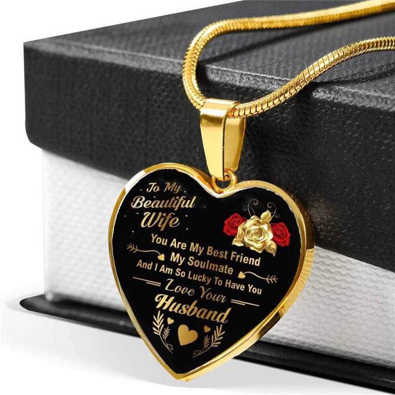 To My Wife - Eternal Vow Necklace - Image 4