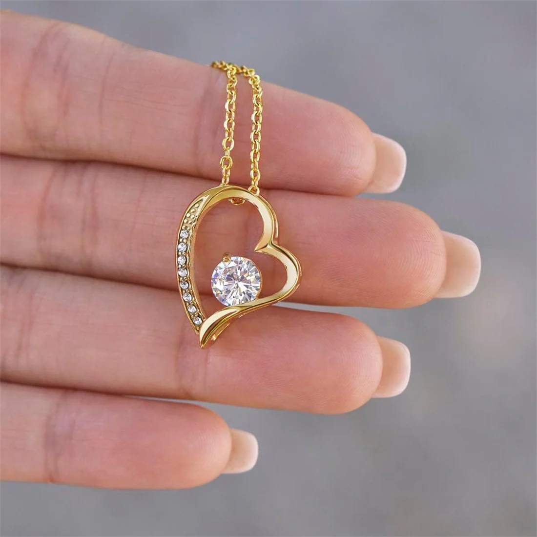To My Wife - Love of My Life Necklace - Image 3