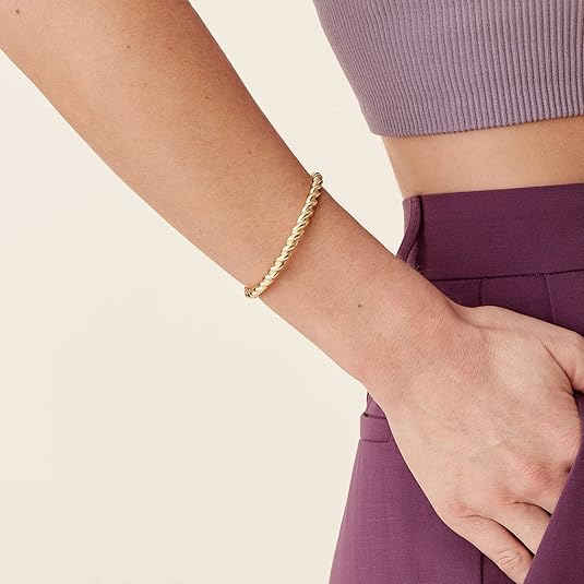 Twisted Bracelet | Gold - Image 2