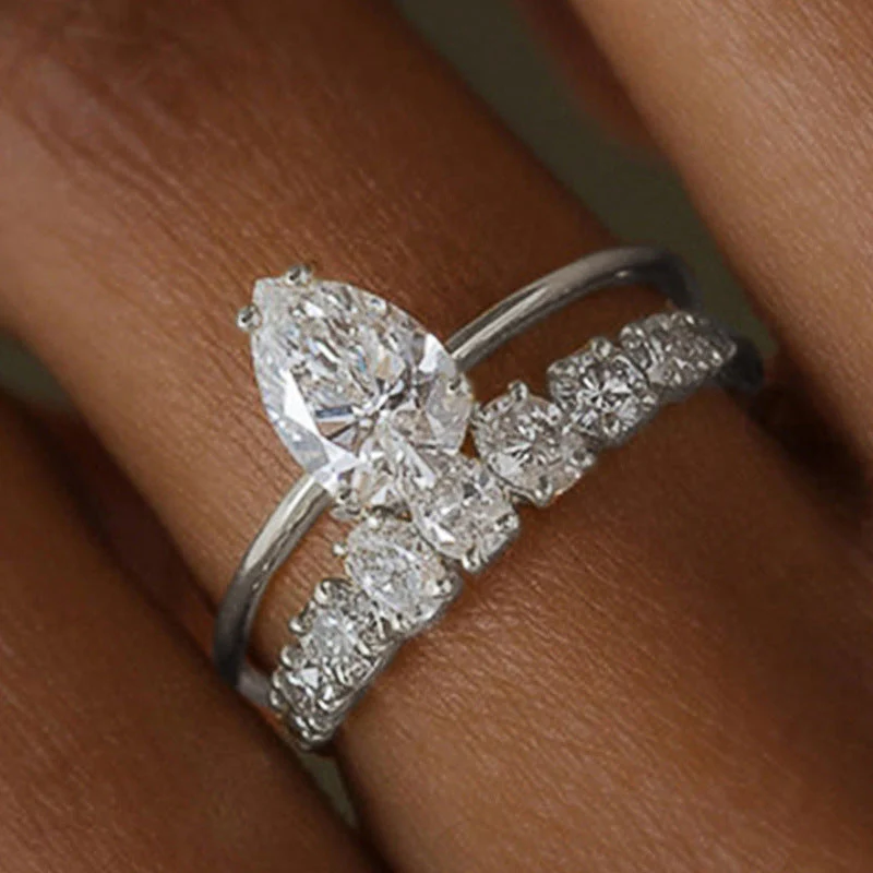 Vivienne Hartley Ring | White Gold - Image 4